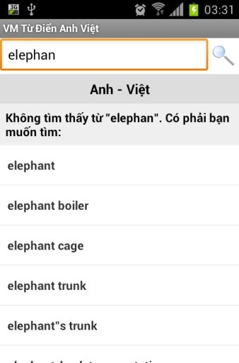 Tu Dien Anh Viet (từ điển)截图4