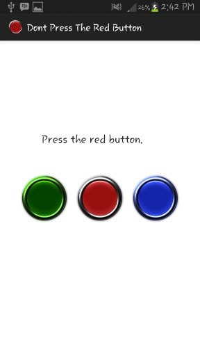 Dont Press The Red Button截图1