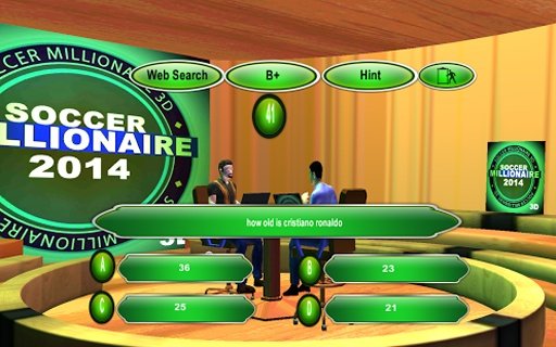 Soccer Millionaire 3D 2014 HD截图1