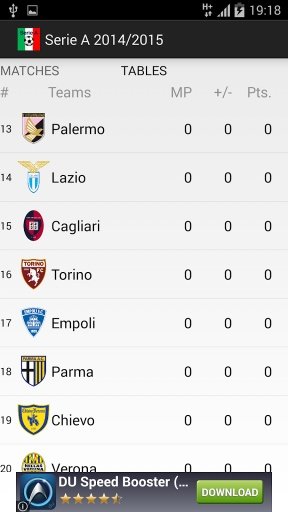 Italy Serie A 2014/2015截图2