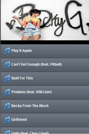 Becky G Lyrics截图1