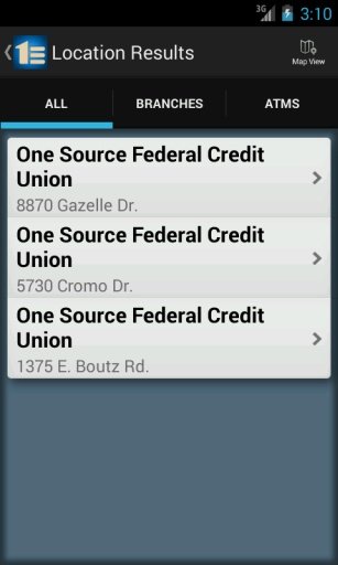 One Source FCU Mobile Banking截图4