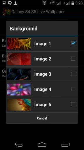 Galaxy S4/S5 Live Wallpaper截图5