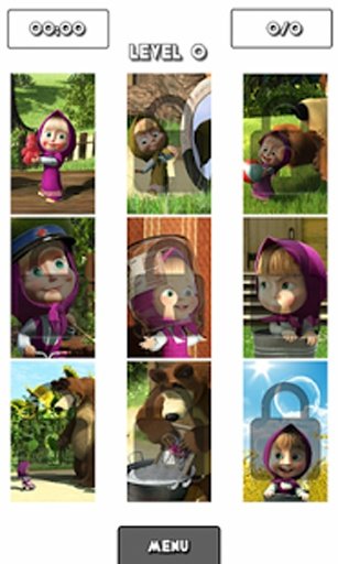 Masha and the Bear Puzzles截图2