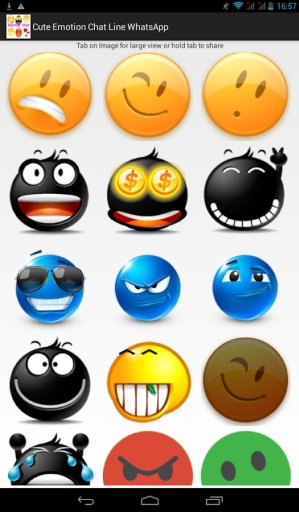 Cute Emotion Chat LineWhatsApp截图8