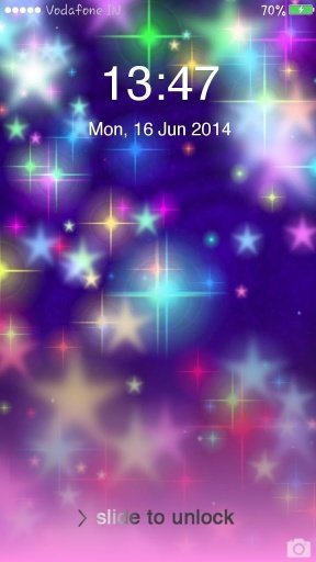 Glitter Lock Screen截图2