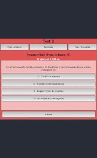 Enfermeria ATS/DUE Test Free截图5