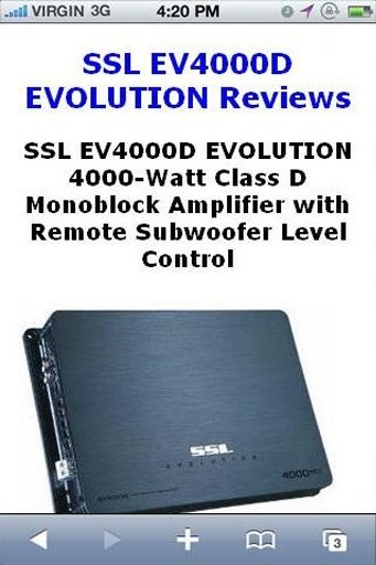 Reviews EV4000D Amplifier截图3