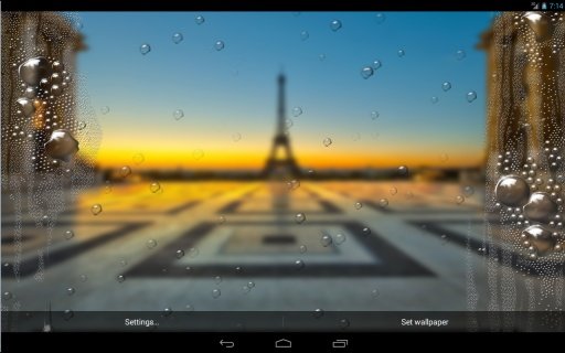 Rainy City HD Live Wallpaper截图3