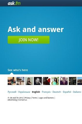 Ask FM Mobile截图2