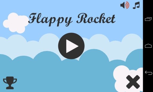 Flappy Rocket HD截图4