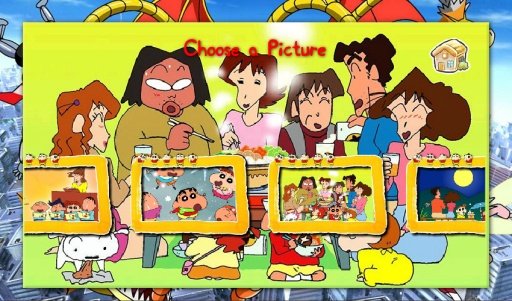 Shin Chan Puzzle截图9