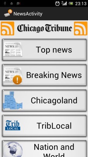 Chicago Tribune RSS截图10