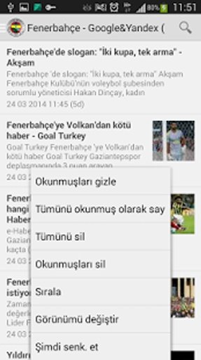 Fenerbahçe Haberleri (Canlı)截图2