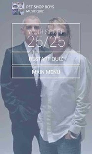 Pet Shop Boys Music Quiz截图7