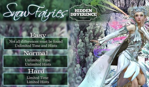 Hidden Difference - Snow Fairies Free截图4