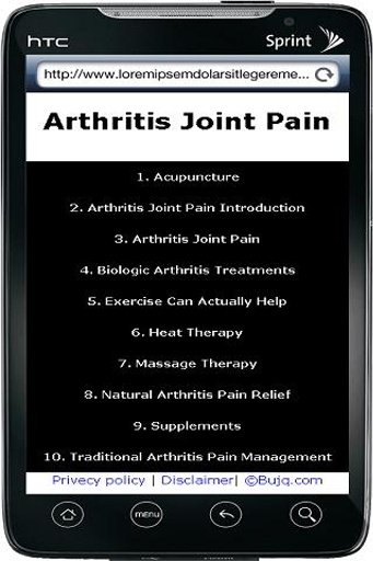 Arthritis Joint Pain Guide截图1