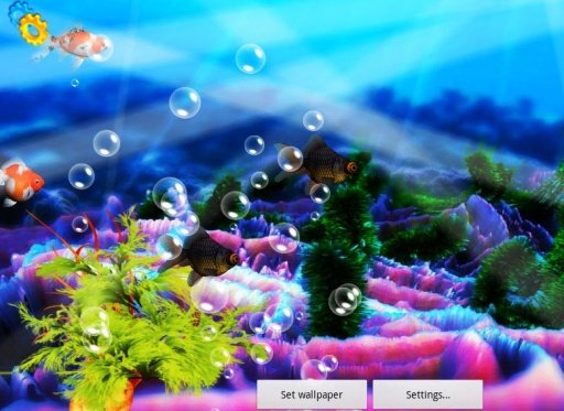 Deep Ocean 3D Live Wallpaper截图1