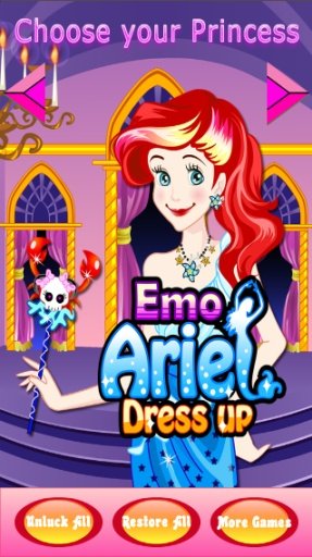 Emo Princesses Dress up截图1