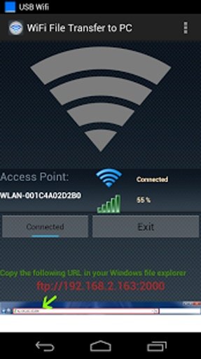 WiFi File Transfer to PC截图2