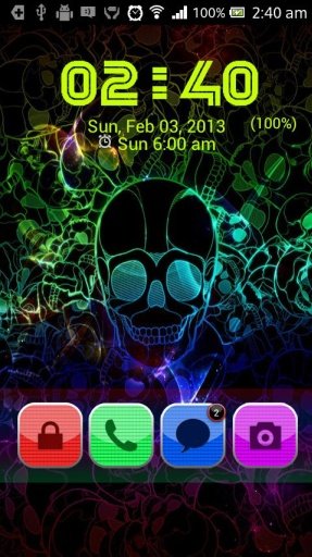 Retro Skull Go Locker截图2