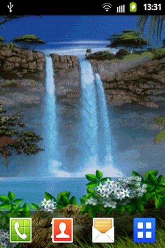 Best 3DWaterfall LiveWallpaper截图1