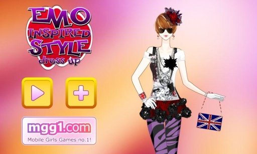 Emo Inspired Style Dress Up截图4