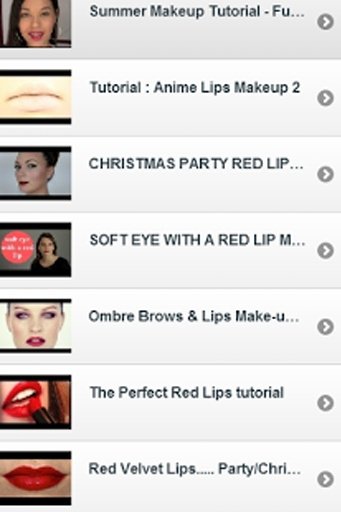 Lips Makeup Tutorial Video截图10