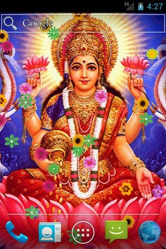 Lakshmi mata live wallpaper截图2