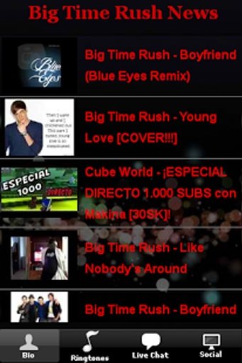 Big Time Rush Ringtones &amp; More截图8