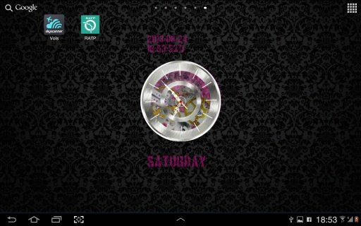 Clock HD Live wallpaper Lite截图8