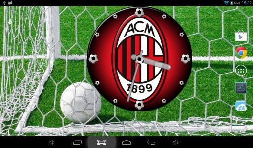 AC Milan Clock Widget截图2