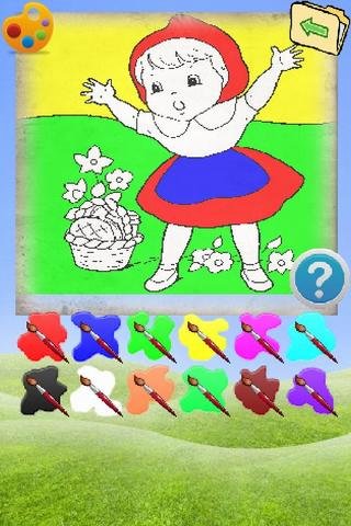 Colory: Little Red Riding Hood截图2