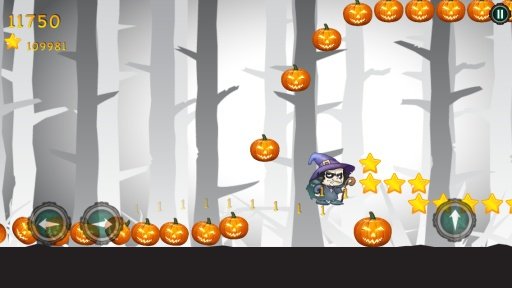 Halloween Witch Run Lite截图1