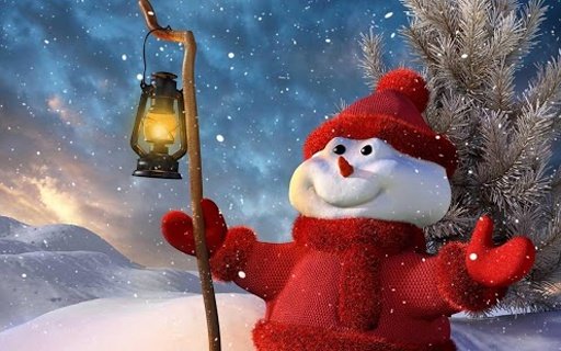 Christmas Snowman LWP截图6