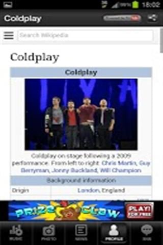酷玩音乐 Coldplay Music Videos Photo截图2