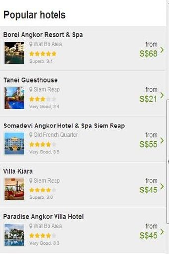 Cambodia Hotel Booking Deals截图11
