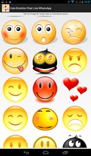 Cute Emotion Chat LineWhatsApp截图2