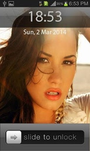 Demi Lovato iOS Lock Screen截图3