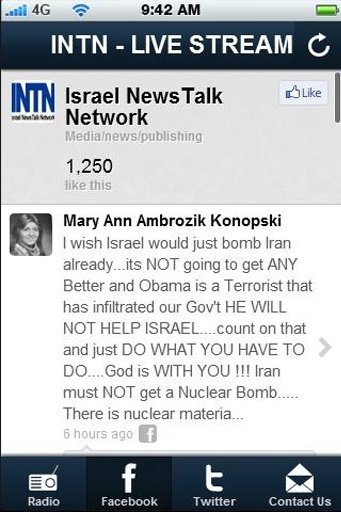 Israel NewsTalk Network截图2