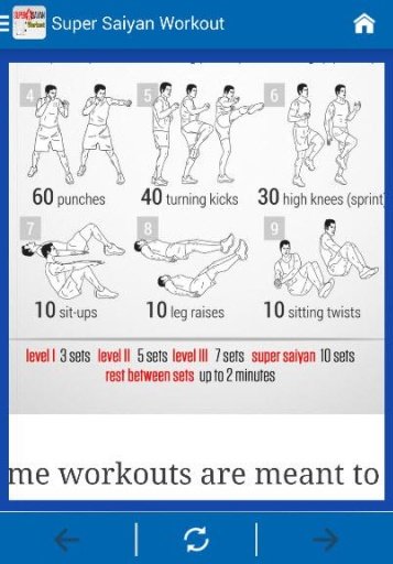 Super Saiyan Workout截图1