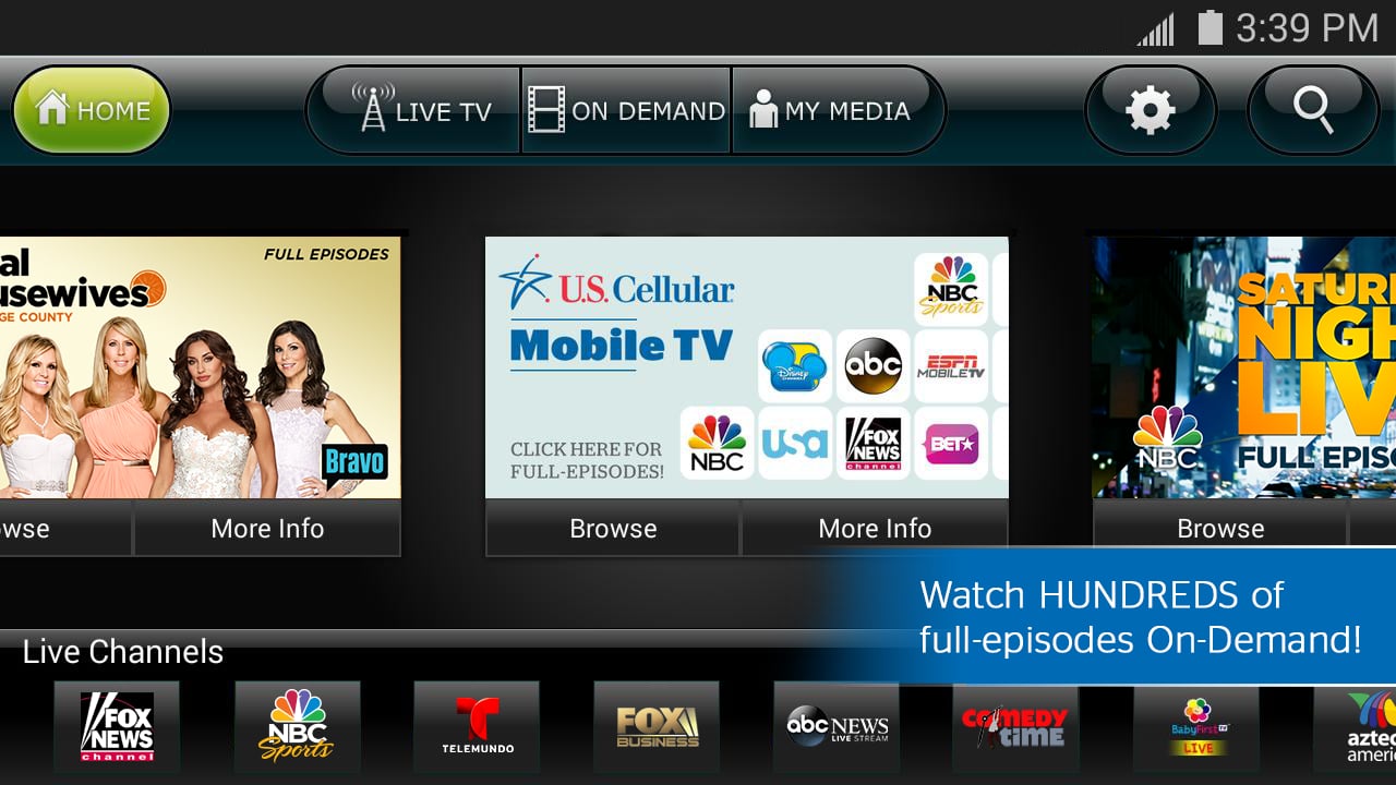 US Cellular Mobile TV截图1