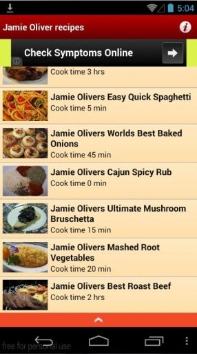 Jamie Oliver recipes截图2