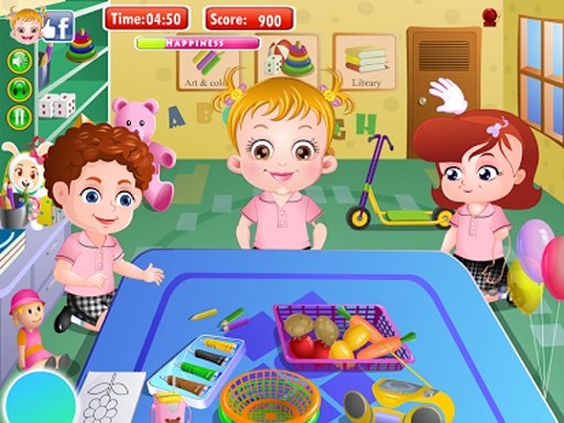 Baby in School Game截图2