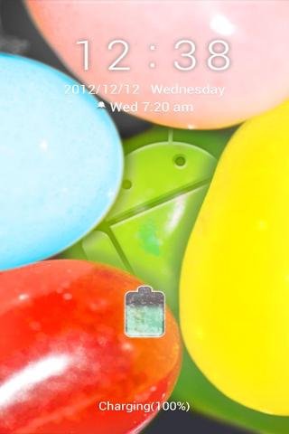 GO Locker Jelly Bean FREE Theme截图5