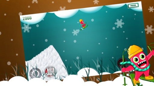 Monster Ski : Winter Skiing截图4