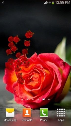 Rose HD Live Wallpaper截图4