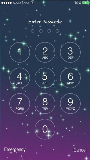 Glitter Lock Screen截图5