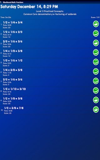 Blackboard Math: Fraction Demo截图3