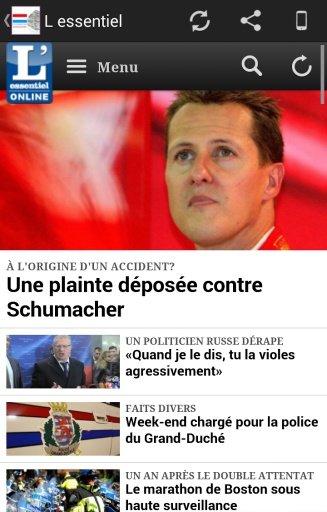 Journaux Luxembourgeois截图1